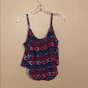Spaghetti strap crop top